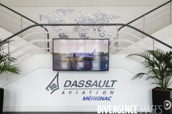 Construction du Rafale chez Dassault Aviation à Mérignac