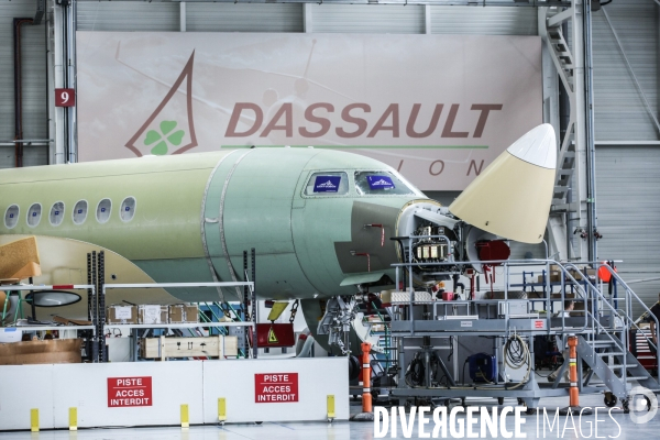 Construction du Rafale chez Dassault Aviation à Mérignac