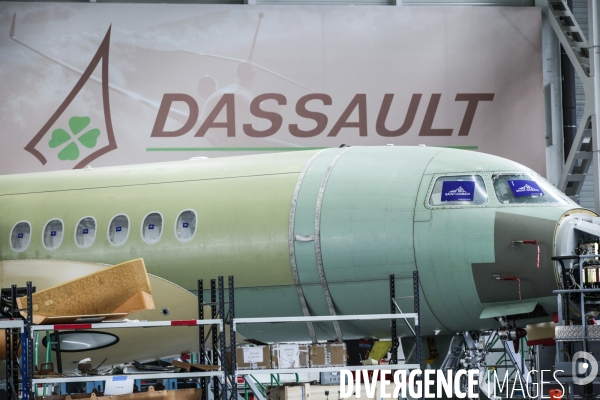 Construction du Rafale chez Dassault Aviation à Mérignac