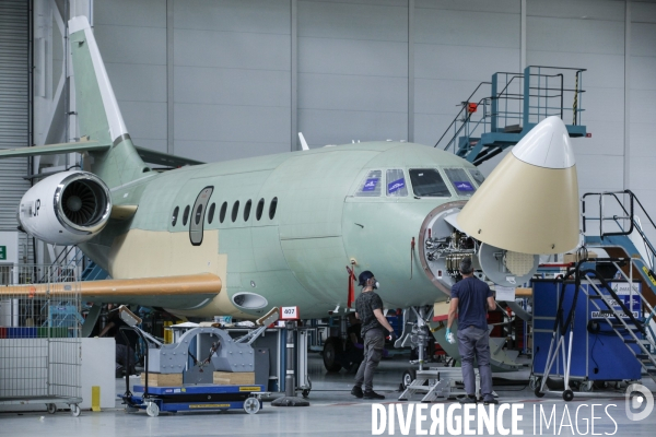 Construction du Rafale chez Dassault Aviation à Mérignac