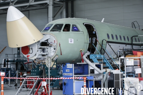 Construction du Rafale chez Dassault Aviation à Mérignac
