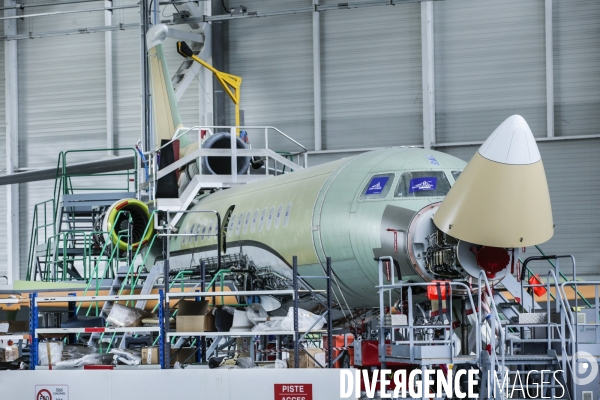 Construction du Rafale chez Dassault Aviation à Mérignac