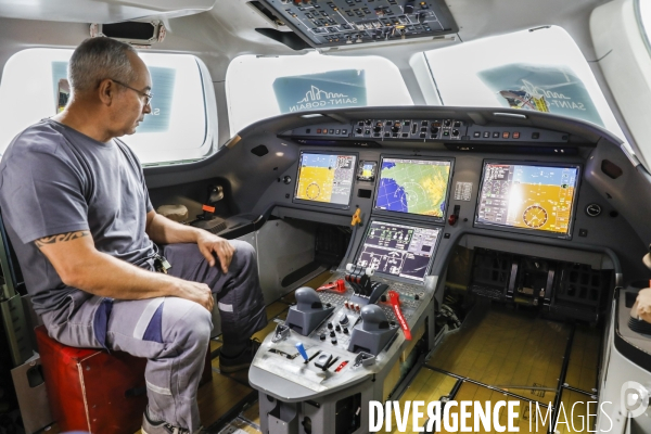 Construction du Rafale chez Dassault Aviation à Mérignac