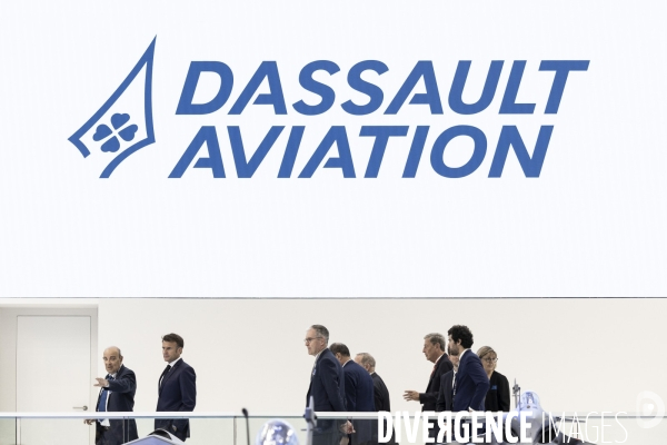 Emmanuel Macron inaugure la 54ème édition du Salon du  Bourget