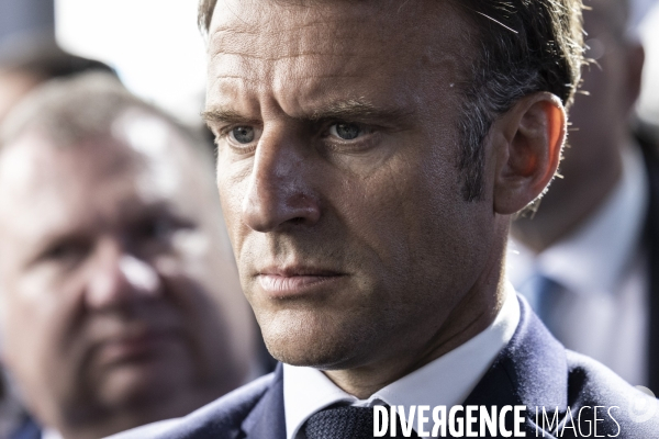 Emmanuel Macron inaugure la 54ème édition du Salon du  Bourget