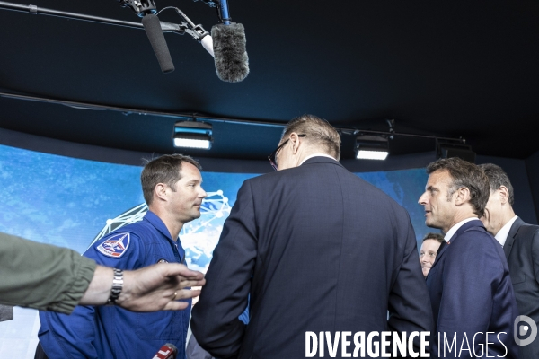 Emmanuel Macron inaugure la 54ème édition du Salon du  Bourget
