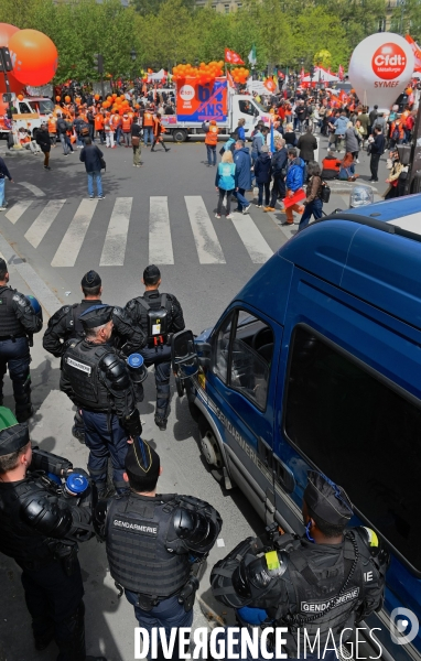 Comptage de RIO sur la Manisfestation du 01 mai 2023