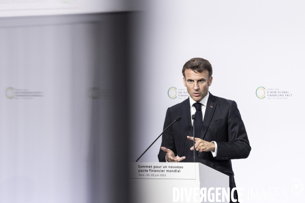 Sommet pour un nouveau pacte financier mondial