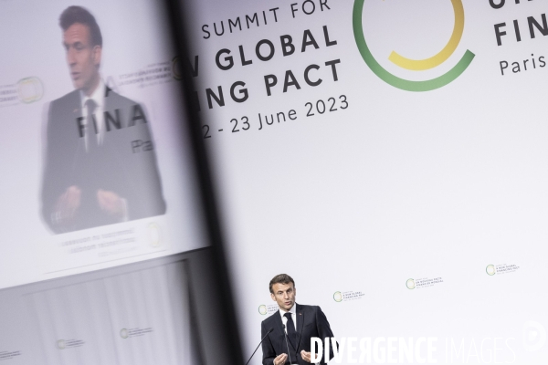 Sommet pour un nouveau pacte financier mondial