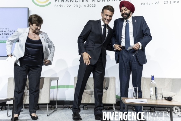 Sommet pour un nouveau pacte financier mondial