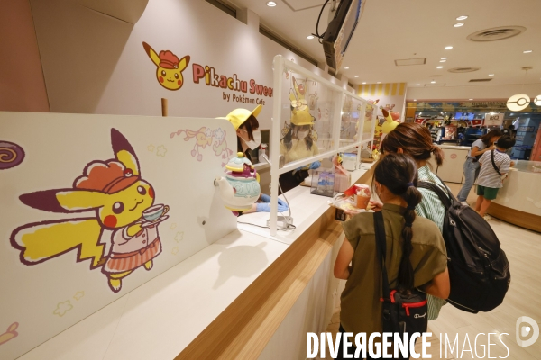 Pokemon center, snoopy town, kiddyland tokyo
