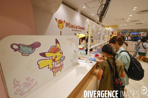 Pokemon center, snoopy town, kiddyland tokyo