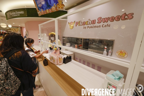 Pokemon center, snoopy town, kiddyland tokyo