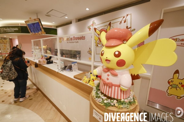Pokemon center, snoopy town, kiddyland tokyo