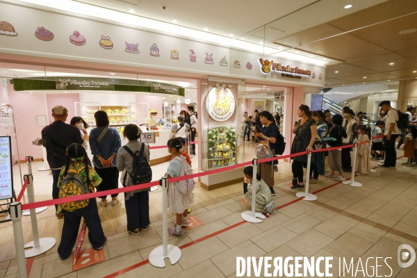 Pokemon center, snoopy town, kiddyland tokyo
