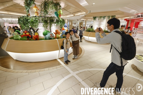 Pokemon center, snoopy town, kiddyland tokyo