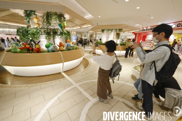 Pokemon center, snoopy town, kiddyland tokyo