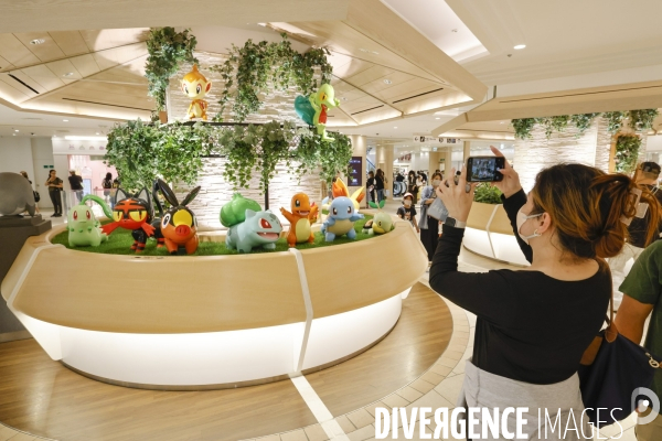 Pokemon center, snoopy town, kiddyland tokyo