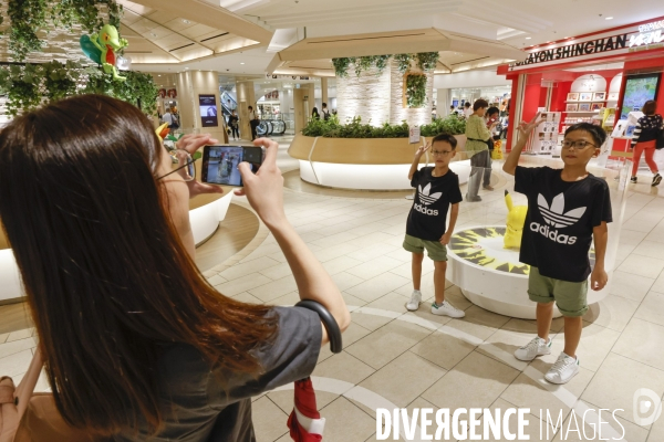 Pokemon center, snoopy town, kiddyland tokyo