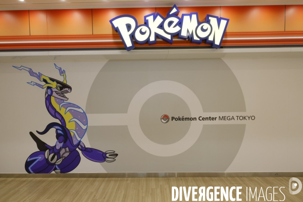 Pokemon center, snoopy town, kiddyland tokyo