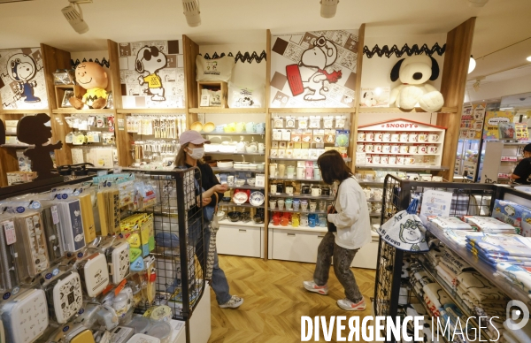 Pokemon center, snoopy town, kiddyland tokyo