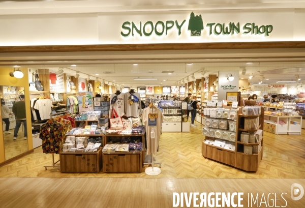 Pokemon center, snoopy town, kiddyland tokyo