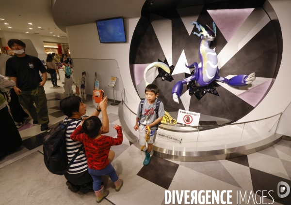 Pokemon center, snoopy town, kiddyland tokyo