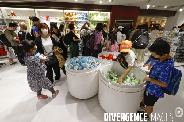 Pokemon center, snoopy town, kiddyland tokyo