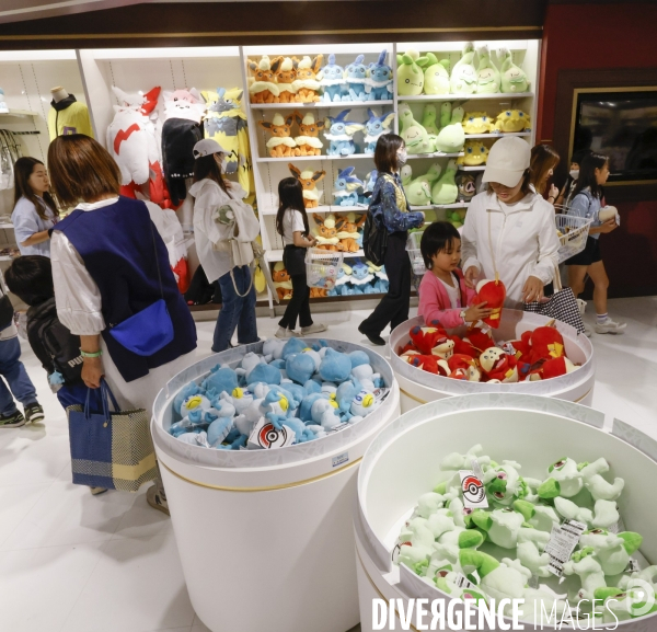 Pokemon center, snoopy town, kiddyland tokyo