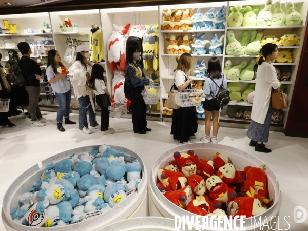 Pokemon center, snoopy town, kiddyland tokyo