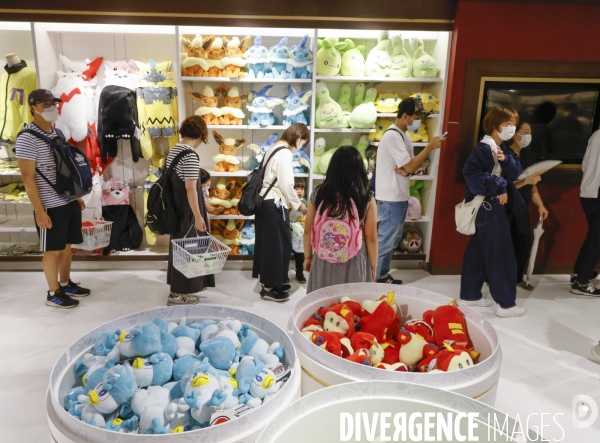 Pokemon center, snoopy town, kiddyland tokyo