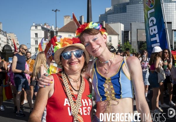 Gay pride 2023, la Marche des fiertés à Paris.
