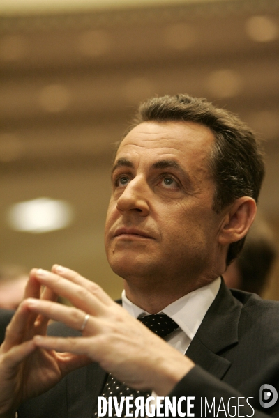 Nicolas Sarkozy réunit ses comités de soutien