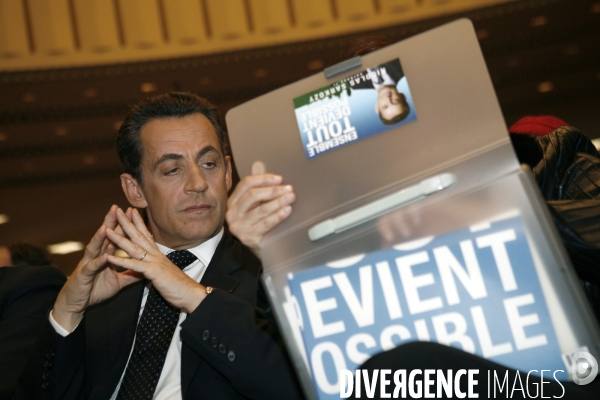 Nicolas Sarkozy réunit ses comités de soutien