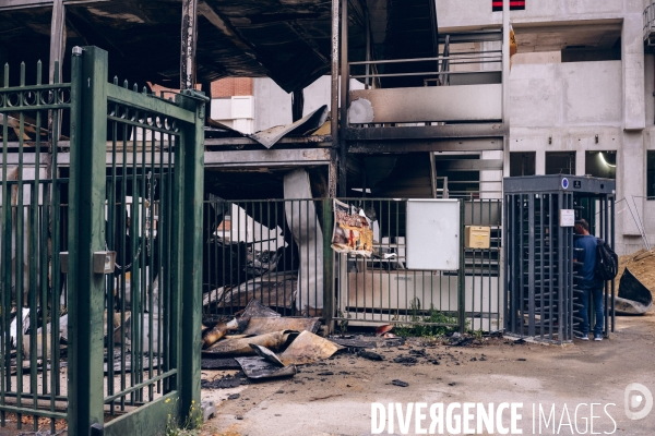 Dégradations à Nanterre