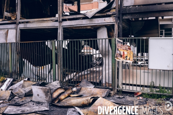 Dégradations à Nanterre