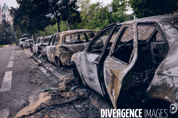 Dégradations à Nanterre