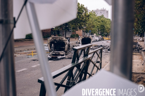 Dégradations à Nanterre