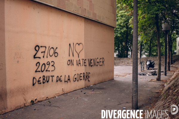 Dégradations à Nanterre