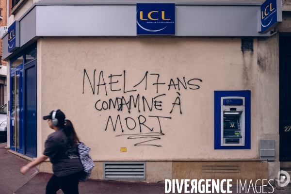 Dégradations à Nanterre