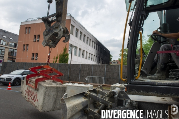Dégradations à Neuilly sur Marne