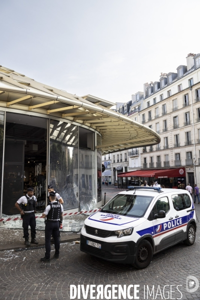 Magasins devalises à Paris