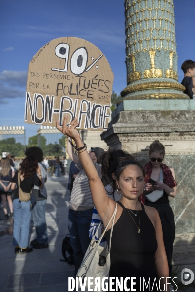 Justice pour Nahel, Place de la Concorde