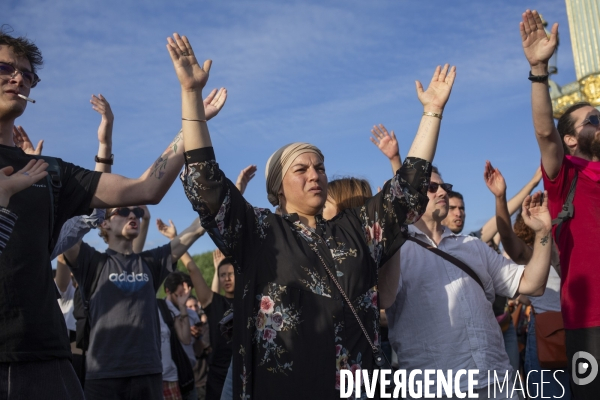 Justice pour Nahel, Place de la Concorde