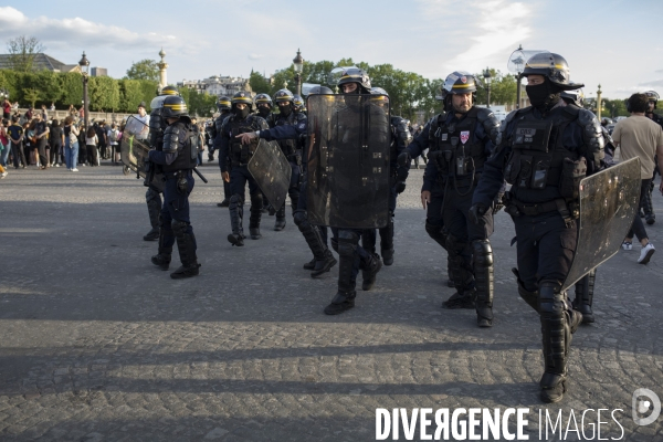 Justice pour Nahel, Place de la Concorde