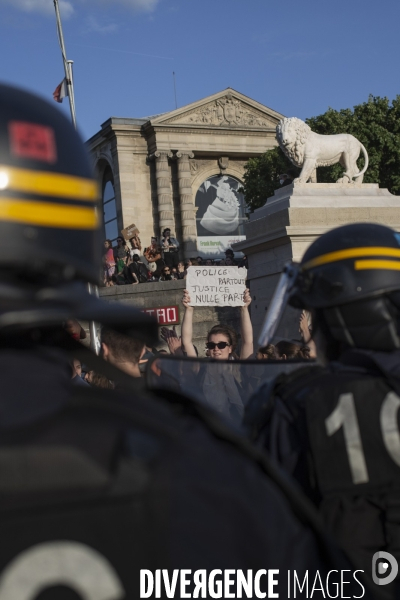 Justice pour Nahel, Place de la Concorde