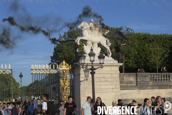 Justice pour Nahel, Place de la Concorde