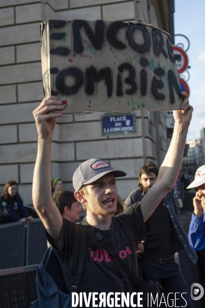 Justice pour Nahel, Place de la Concorde