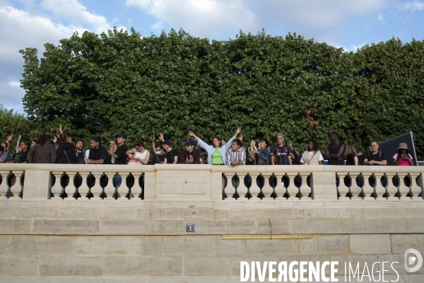 Justice pour Nahel, Place de la Concorde