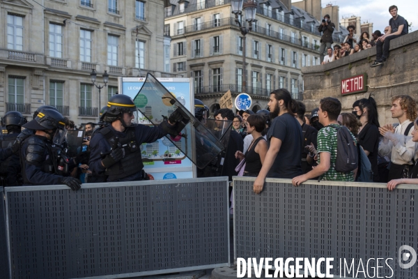 Justice pour Nahel, Place de la Concorde